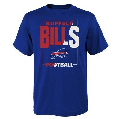 Buffalo Bills Youth Royal Coin Toss T-Shirt