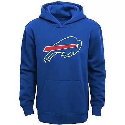 Buffalo Bills Youth Royal Team Logo Pullover Hoodie