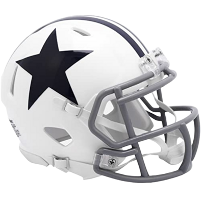 Dallas Cowboys Speed Throwback 60-63 Riddell Mini Helmet