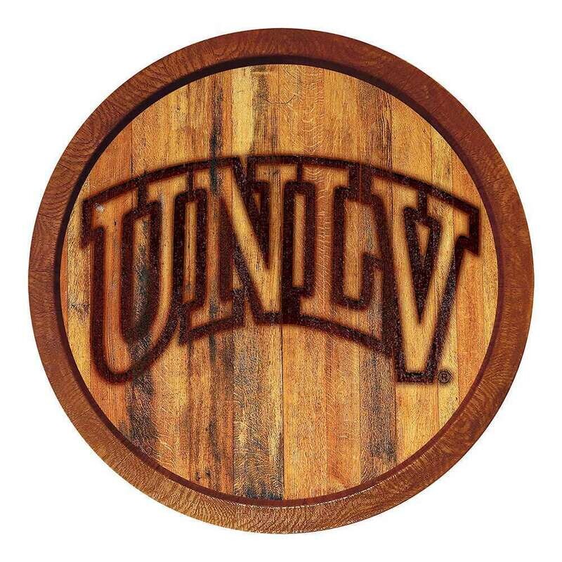 UNLV Rebels Branded "Faux" Barrel Top Sign