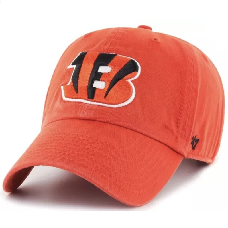 Cincinnati Bengals Men’s 47 Brand Clean Up Adjustable Hat