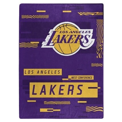 Los Angeles Lakers 60" x 80" Plush Raschel Blanket