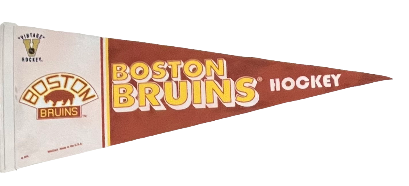 Boston Bruins Vintage 12" x 30" Premium Pennant