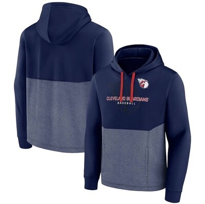 Cleveland Guardians Men’s Fanatics Branded Navy Call the Shots Pullover Hoodie