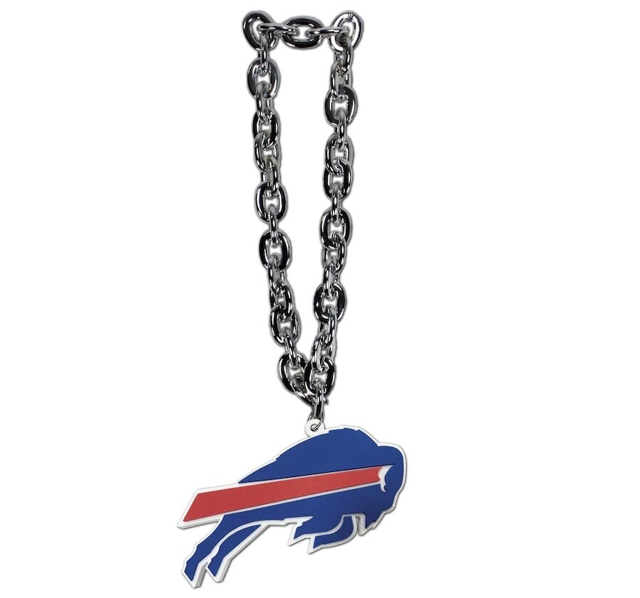 Buffalo Bills Touchdown Fan Chain 10 Inch 3D Foam Necklace