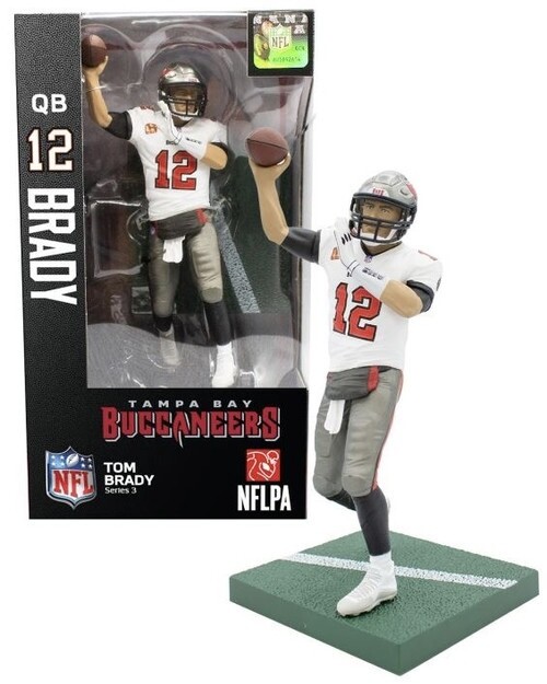 Tampa Bay Buccaneers Tom Brady Imports Dragon NFL 6" Figure Series 3