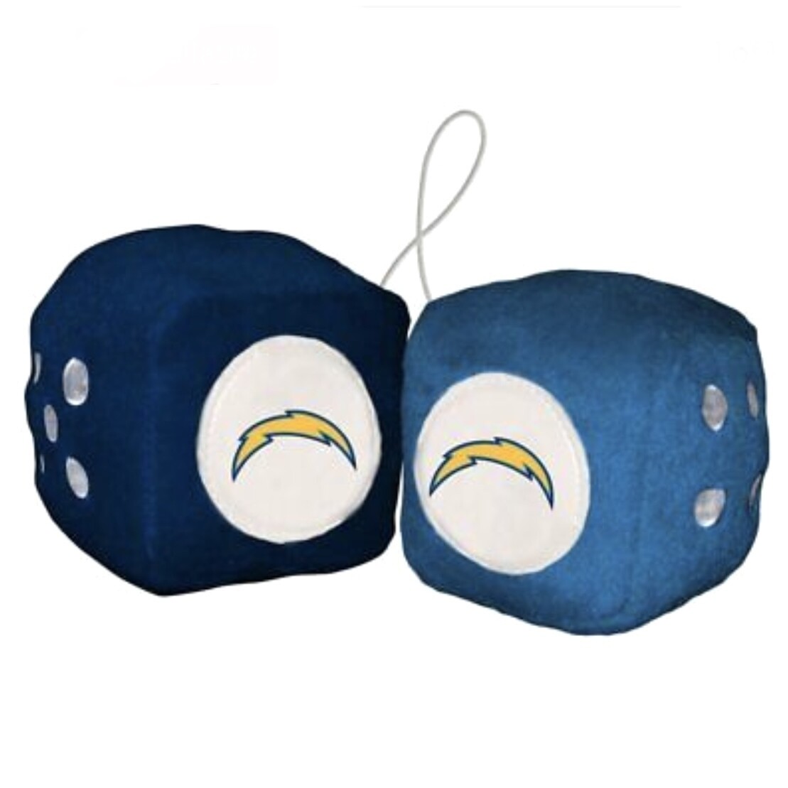 Los Angeles Chargers Fuzzy Dice