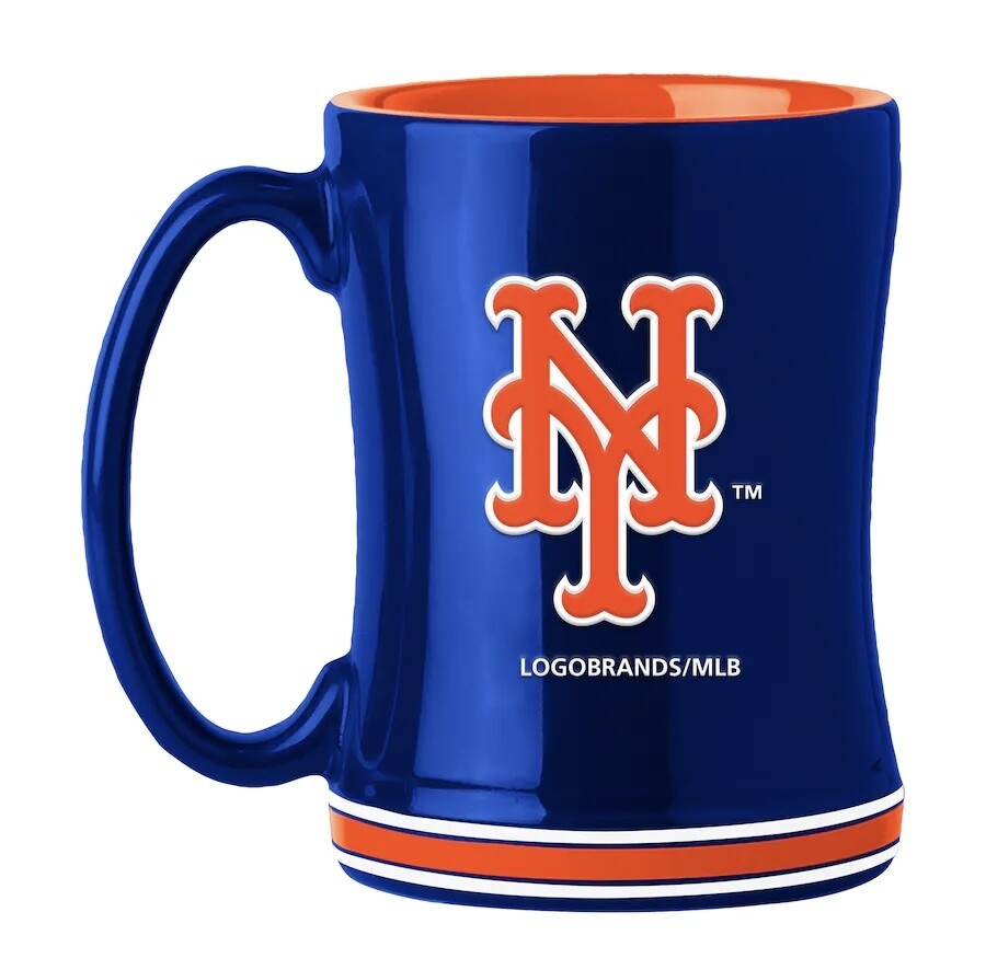 New York Mets 14oz Relief Coffee Mug