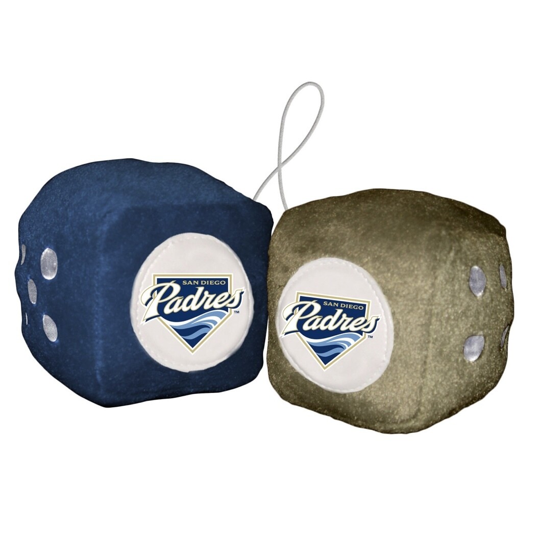 San Diego Padres Fuzzy Dice