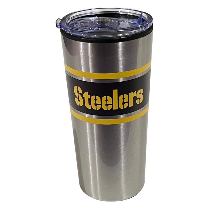 Pittsburgh Steelers Stripe 20oz Fusion Tumbler