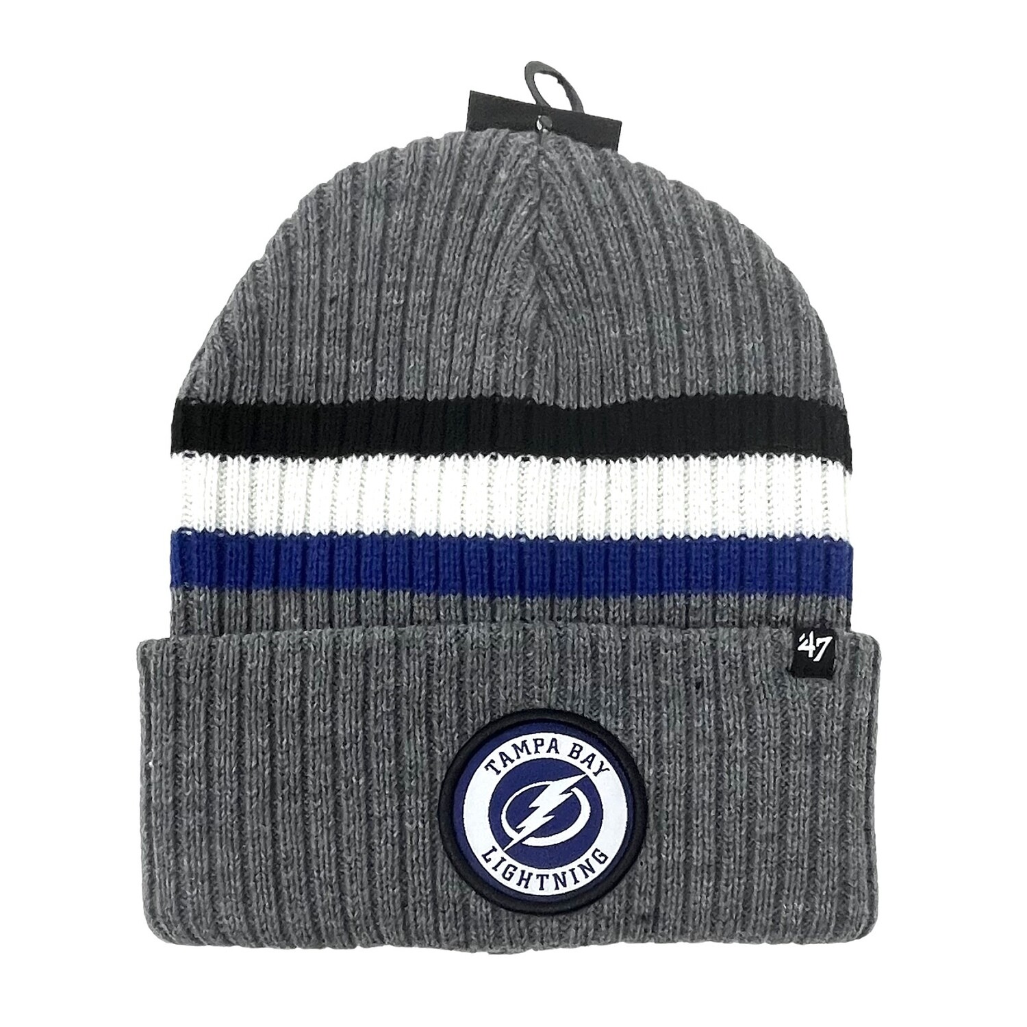 Tampa Bay Lightning Men’s 47 Brand Charcoal
Highline Cuff Knit Hat