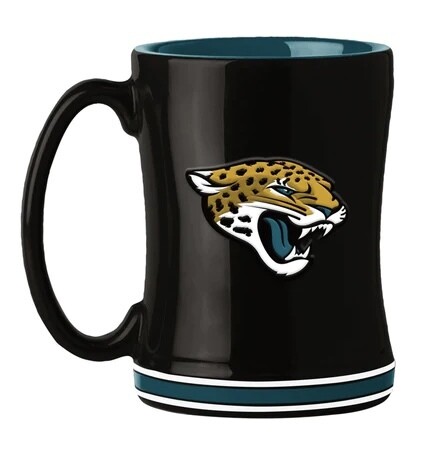 Jacksonville Jaguars 14oz Relief Coffee Mug