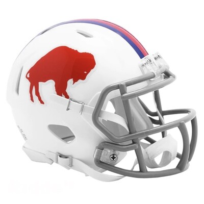 Buffalo Bills 1965-73 Speed Riddell Mini Helmet