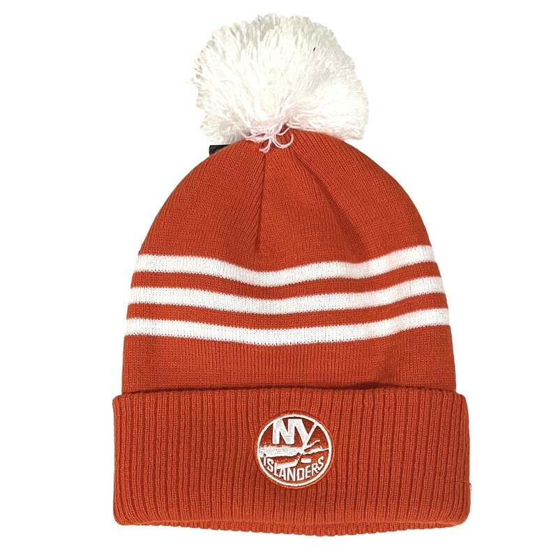 New York Islanders Men’s Adidas Cuffed Pom Knit Hat