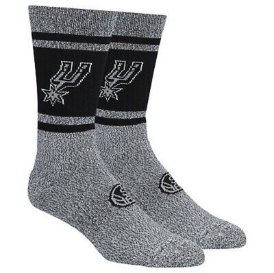 San Antonio Spurs Men’s Varsity Crew Socks San Antonio Spurs Men’s Varsity Crew Socks