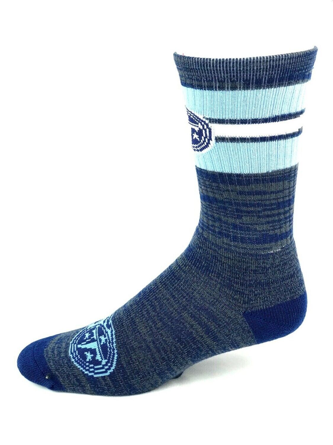 Tennessee Titans Men's First String Crew Socks