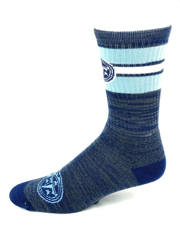 Tennessee Titans Men's First String Crew Socks