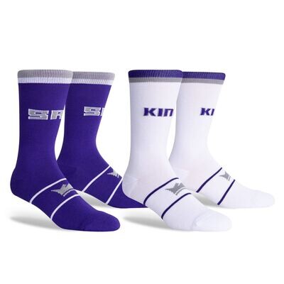 Sacramento Kings Men’s Home/Away 2 Pack Socks
