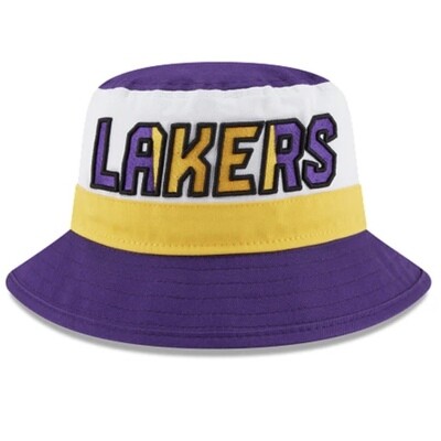 Los Angeles Lakers NBA Authentic 2023 Back Half Edition Bucket Hat