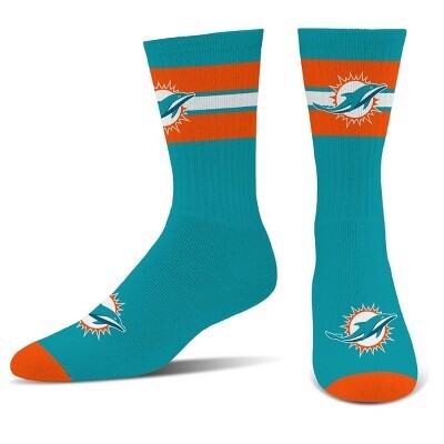Miami Dolphins Men's First String Crew Socks