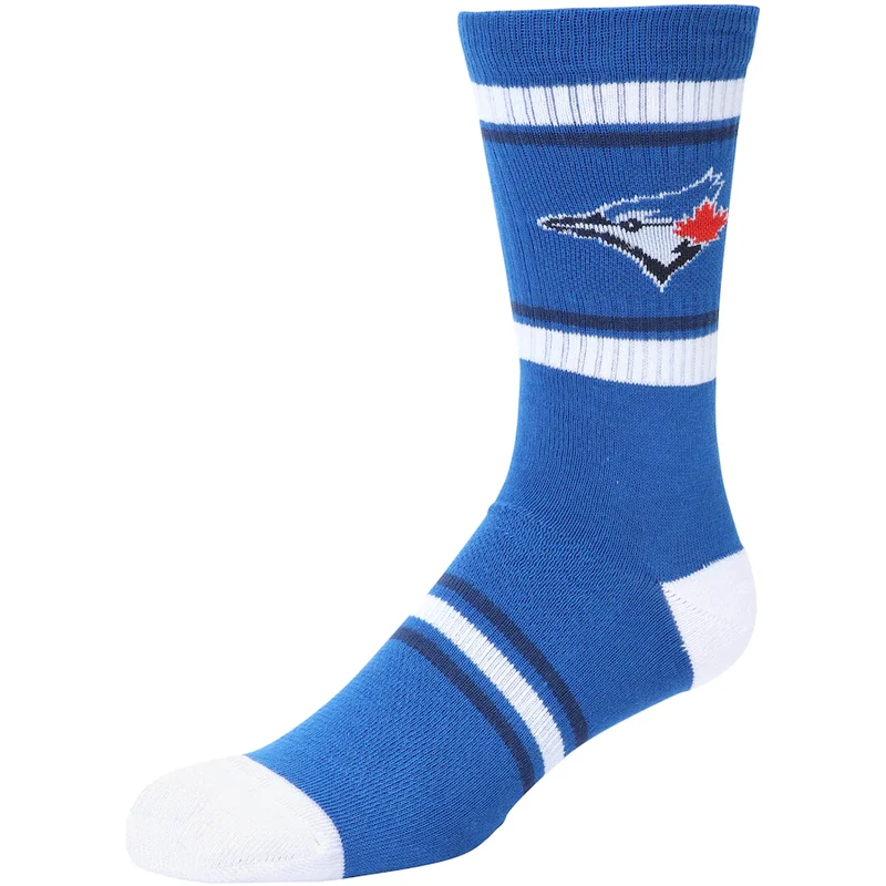 Toronto Blue Jays Men’s Stripe Crew Socks