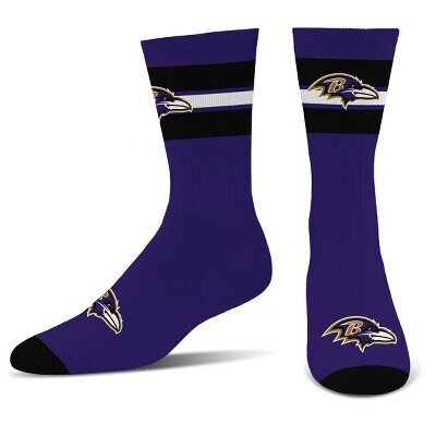 Baltimore Ravens Men's First String Crew Socks