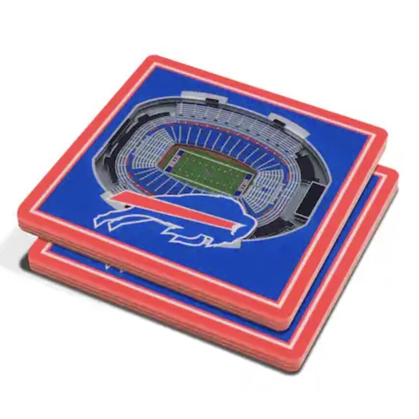 Buffalo Bills 3D StadiumViews Coasters