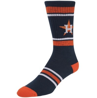 Houston Astros Men’s Stripe Crew Socks