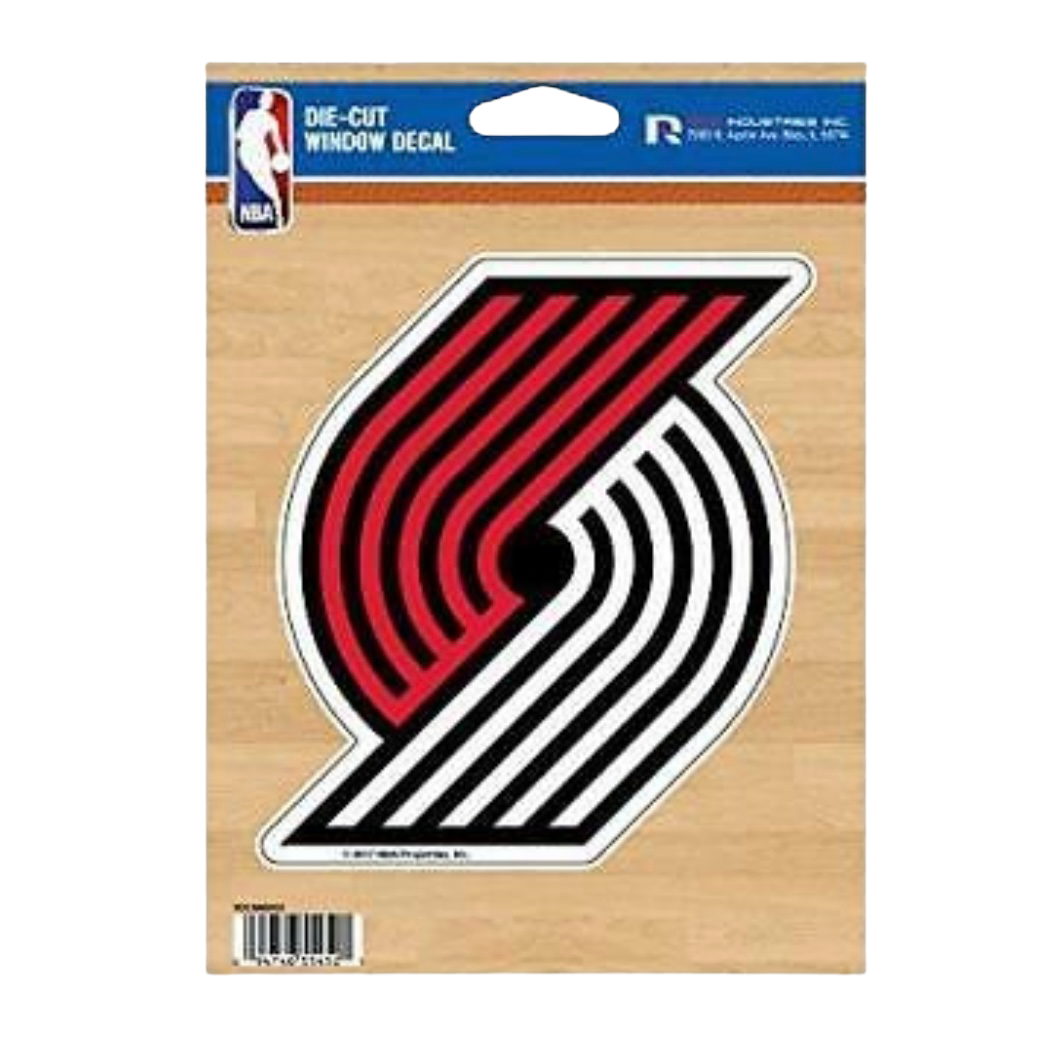Portland Trail Blazers 5" Vinyl Window Decal Die-Cut Logo