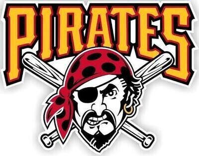 Pittsburgh Pirates 4.5" x 5.75" Ultra Decal