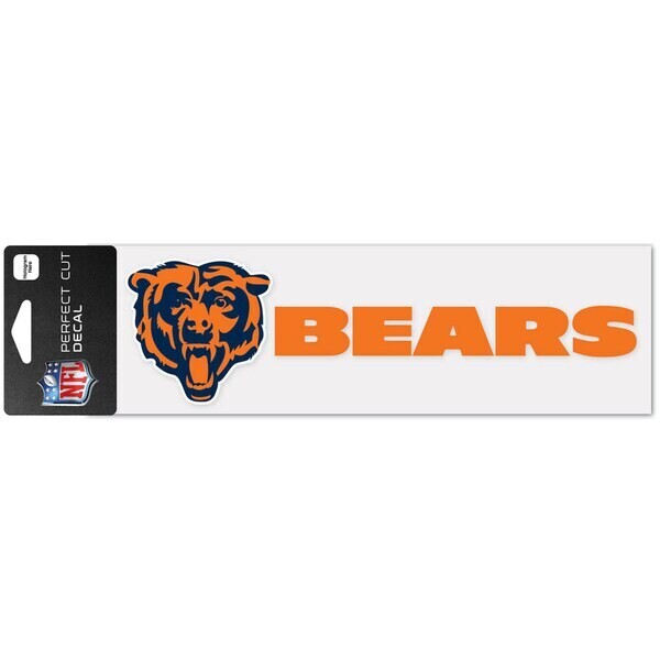 Chicago Bears 3" x 10" Perfect Cut Color Decal
