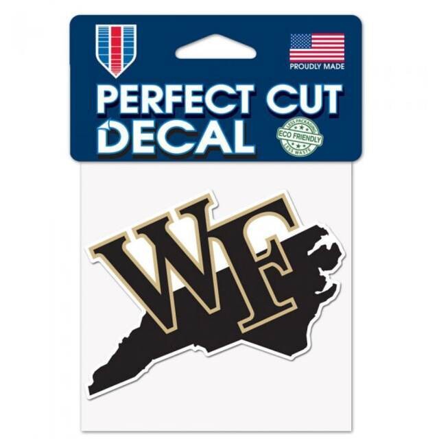 Wake Forest Demon Deacons 4" x 4" Perfect Cut Color Decal