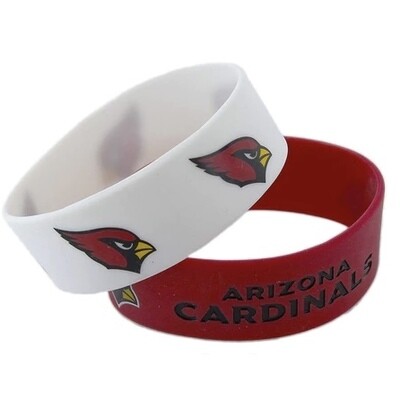 Arizona Cardinals Rubber Bulk Wrist Bands
