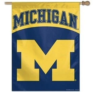 Michigan Wolverines 28" x 40" Vertical Flag