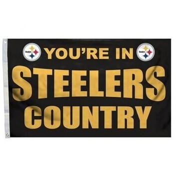 Pittsburgh Steelers Country 3' x 5' Premium Flag