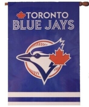 Toronto Blue Jays 28" x 44" Vertical Embroidered 2-Sided Flag