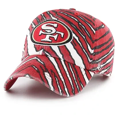 San Francisco 49ers Men’s Zubaz 47 Brand Clean Up Adjustable Hat
