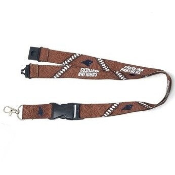 Carolina Panthers 1” Football Lanyard