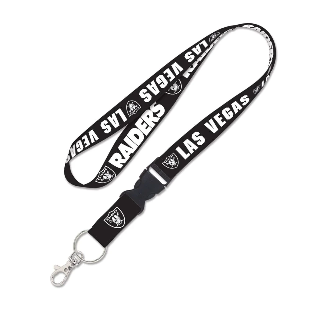 Las Vegas Raiders Black 1" Lanyard