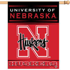 Nebraska Cornhuskers 27" x 37" Vertical Flag