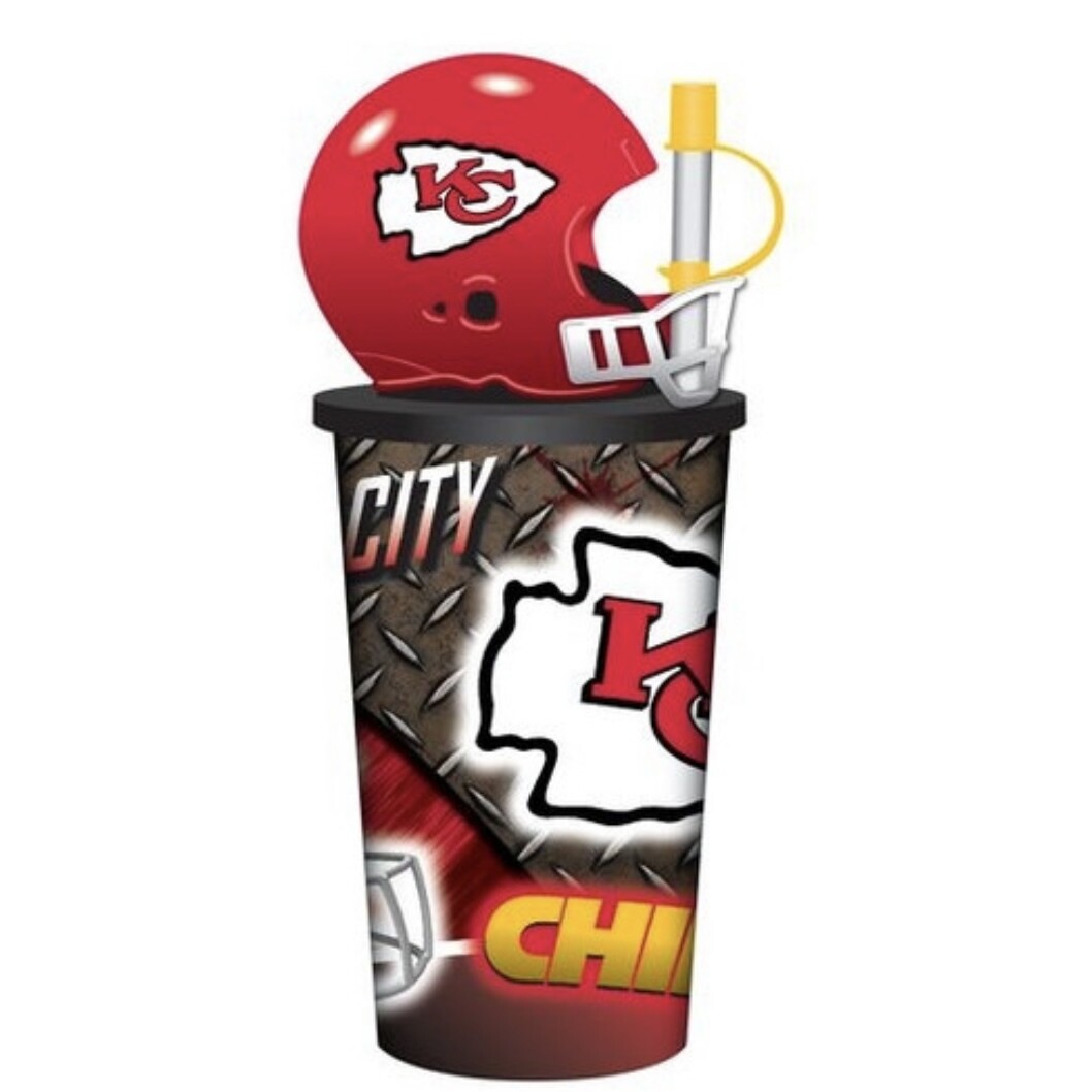 Kansas City Chiefs 32oz Reusable Drinking Helmet Cup
