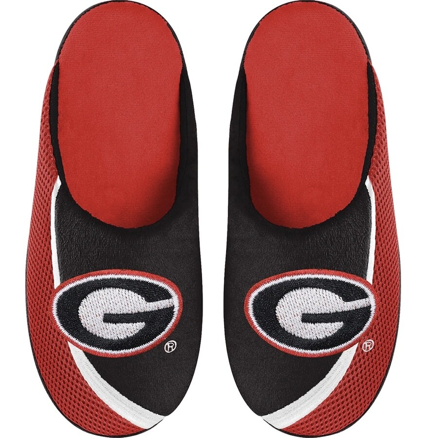 Georgia Bulldogs Men’s Color Edge Forever Slippers