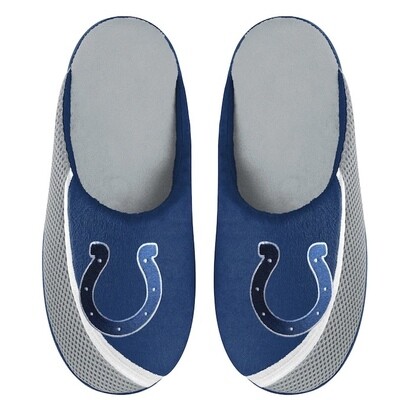 Indianapolis Colts Men's Color Edge Forever Slippers