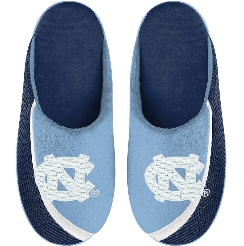 North Carolina Tar Heels Men’s Color Edge Forever Slippers