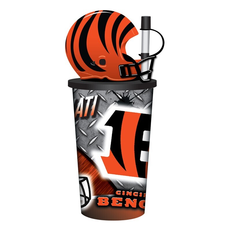 Cincinnati Bengals 32oz Reusable Drinking Helmet Cup