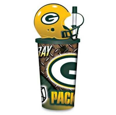 Green Bay Packers 32oz Reusable Drinking Helmet Cup