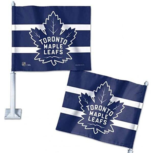 Toronto Maple Leafs Car Flag