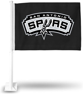 San Antonio Spurs Car Flag San Antonio Spurs Car Flag