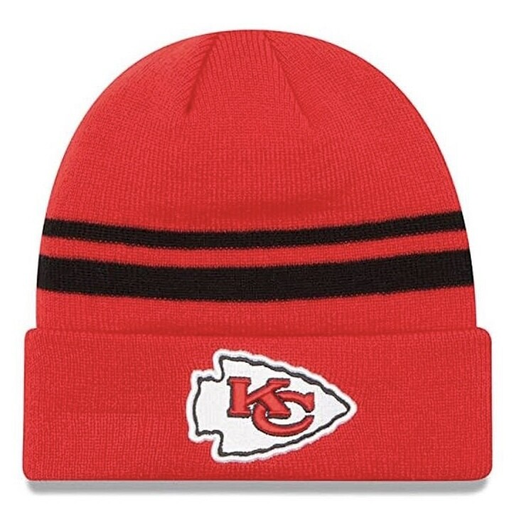Kansas City Chiefs Men's New Era Cuffed Knit Hat Kansas City Chiefs Men's New Era Cuffed Knit Hat