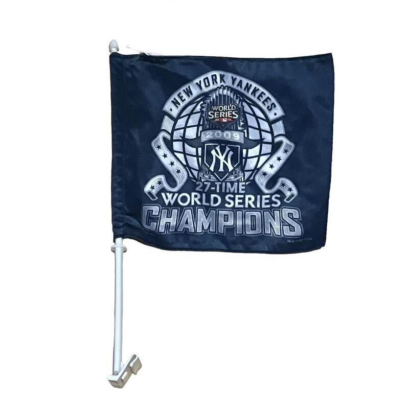 New York Yankees 27-Time World Series Car Flag New York Yankees 27-Time World Series Car Flag